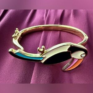 Kate Spade For the Birds Toucan Hinge Bracelet